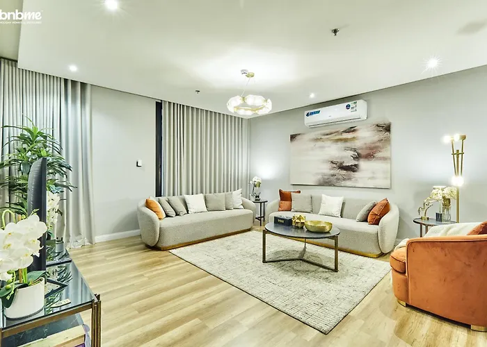 Unbookable-Bnbmehomes - Modern 2 Bedroom W Pvt Entrance Riyadh - 3C
